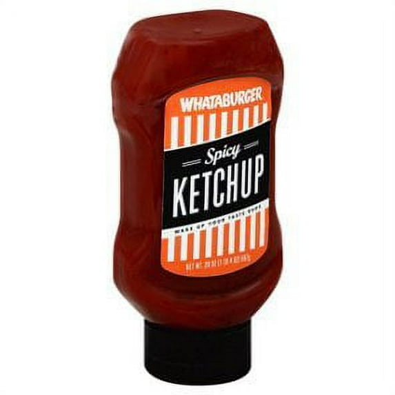 (2-PACK) Whataburger Spicy Ketchup - 20oz Bottle