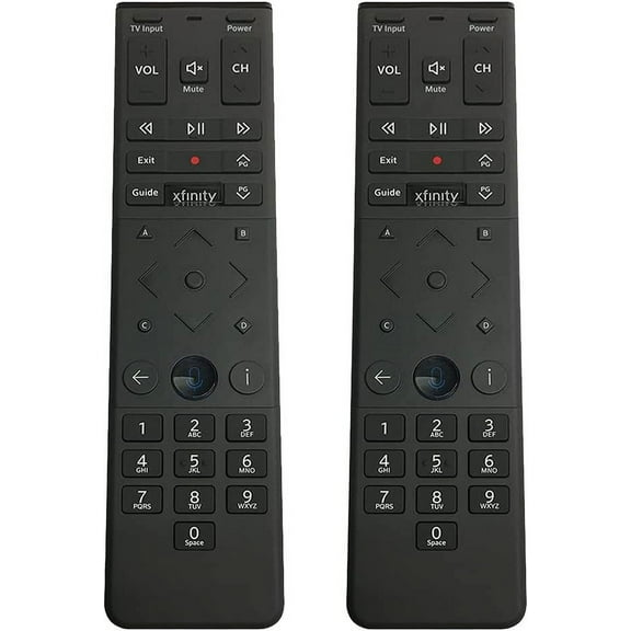 (2 PACK) Xfinity Comcast XR15 Voice Control Remote for X1 Xi6 Xi5 XG2 (Backlight)