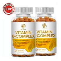 (2 PACK) iMATCHME Vitamin B Complex Capsule (B12, B1, B2, B3, B5, B6, B7, B9, Folic Acid & Biotin), Reduce Stress & Supports Energy, Immune & Nervous System Support, 240 Capsules