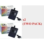 2-PACK of 200 Watt Power Voltage Converter Transformer 220v to 110v Step Down Seven Star F200W