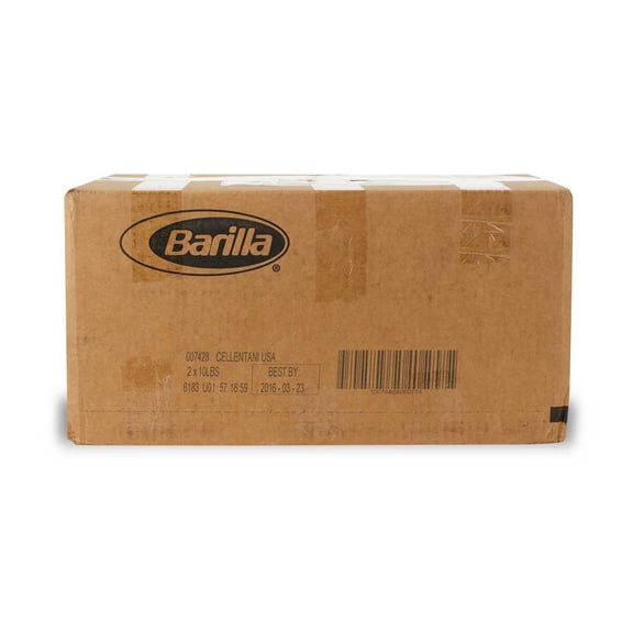 2 PACKS : Barilla Cellentani Pasta, 160 Ounce