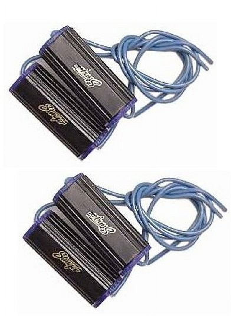 2 PAIRS STINGER SGJ91 0300Hz Blue Bass Blocker Speaker