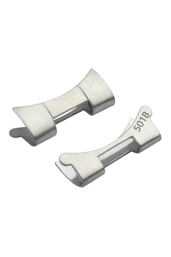 2 PC 501B END PIECES FOR OLD ROLEX OYSTER WATCH BAND BRACELET FIT 2MM SPRING BAR