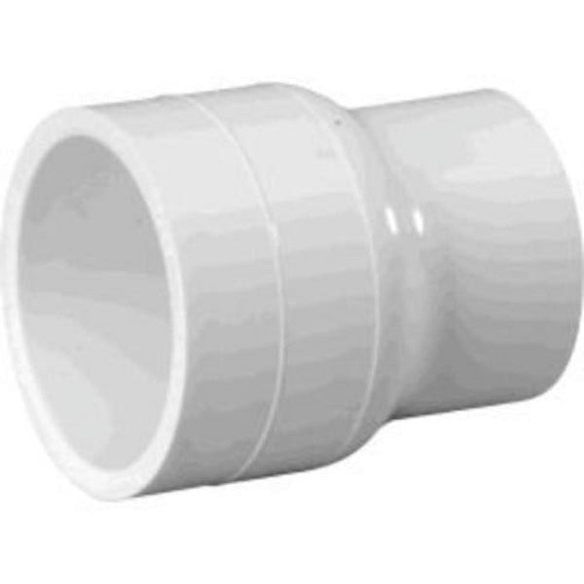 2 PC,Charlotte Pipe PVC 02100 3400HA Reducing Coupling, 3/4" x 1/2
