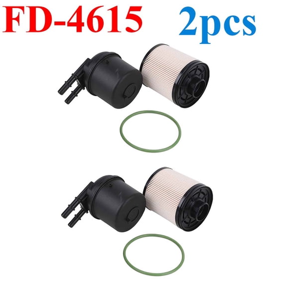 2 PC FD-4615 Fuel Filter Diesel for Ford F550 F450 F350 F250 6.7L