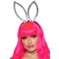 thumbnail image 1 of 2 PC Faux rhinestone bunny ear - O/S / SILVER, 1 of 2