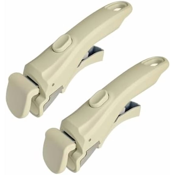 2 PC Removable Pot Handle Cream White, Universal Pan Handle, Replacement Handle for Pots and Pans, Fits All Cookware, Durable & Heat-Resistant$$Home Decor, Kitchen, & Other