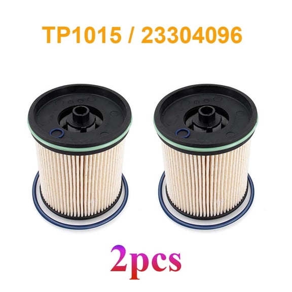 2 PC Replacement Fuel Filter Kit & Gaskets 23304096 TP1015 For Chevrolet /GMC