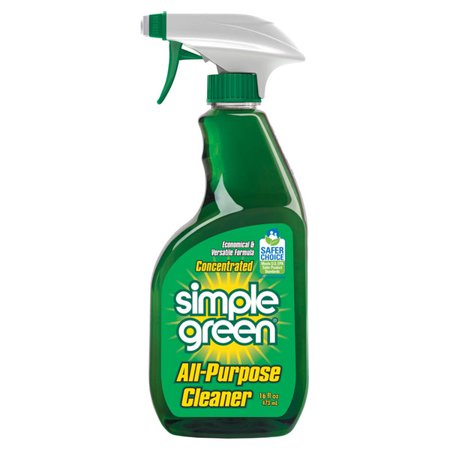 2 PC Simple Green Sassafras Scent Cleaner and Degreaser 16 oz Liquid