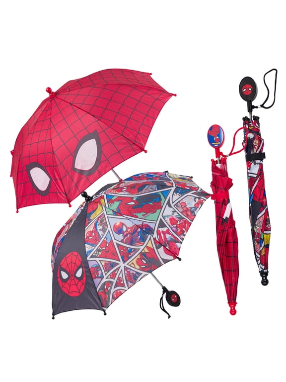 2 PC Spiderman Umbrella- 21"- 2 Assortments