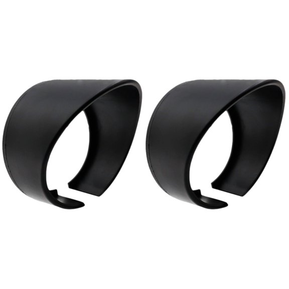 FUEENIRVA Car Gauge Sun Shielding Cap Black Dashboard Protector Easy Install