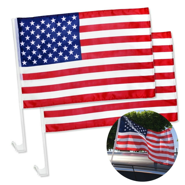 Aluminum United States Flag Sticker America USA Car Bike - Foto 5