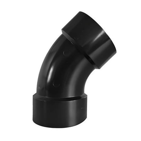 2 PC-Valterra D50-2885 DWV 45 Degree RV Sewer 1 1/2" Hub Elbow Fitting