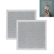 2 PC Wall Patch Fix Drywall Hole Repair Ceiling Plaster Damage Metal Mesh 4x4