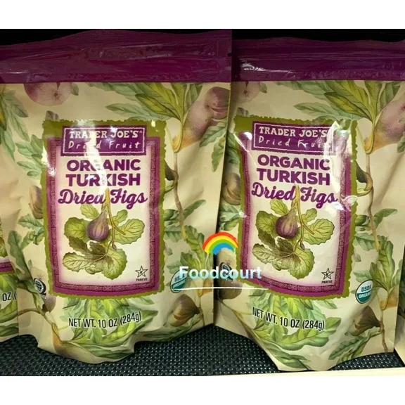 2 PCK Organic Turkish Dried Figs  10 oz Each, Total 20 oz
