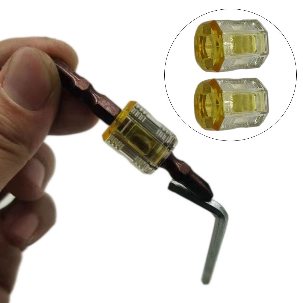 2 Pcs 1/4 Screwdriver 6.35Mm Electric Screwdriver