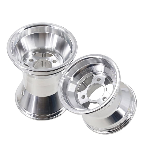 2 PCS 11x7.10-5 inch Aluminum Rear Wheel Rim Replacement Fits For GO Kart Bike