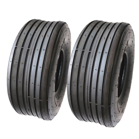 2 PCS 15x6.00-6 Inch Vacuum Tire For Small Harley ATV Motorcycle Modified Car Lawn Mower Kart TireExcluding wheel hub