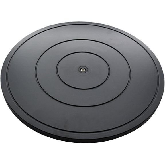 2 PCS 16 Inch Lazy Susan Turntable Heavy Duty Rotating Swivel Stand Lazy Susan with Steel Ball Bearings Flat Base Stand for TV/Computer/Monitor/Arts/Crafts/Bonsai/Statue/Cabinet Organizer