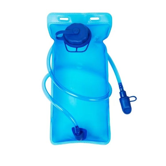 2 PCS(2L) Hydration Bladders - Leak-proof hydration bladders, ideal for hiking, running, camping, and cycling, blue