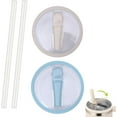 thumbnail image 1 of 2 PCS 30 Oz Replaceble Tumbler Flip Straw Lid for Stanley,Lid Replacement for Hydrojug,Lid Replacement for Stanleys,Spill Proof Splash Reusable Tumbler Cover (BC), 1 of 8