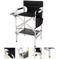 2 PCS 31" Tall Upgraded Director Makeup Artist Chair Bar Height