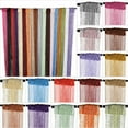 thumbnail image 1 of 2 PCS 39" Width 78" Height Glitter String Curtains Patio Net Fringe Door Fly Screen Windows Room Divider, 1 of 9