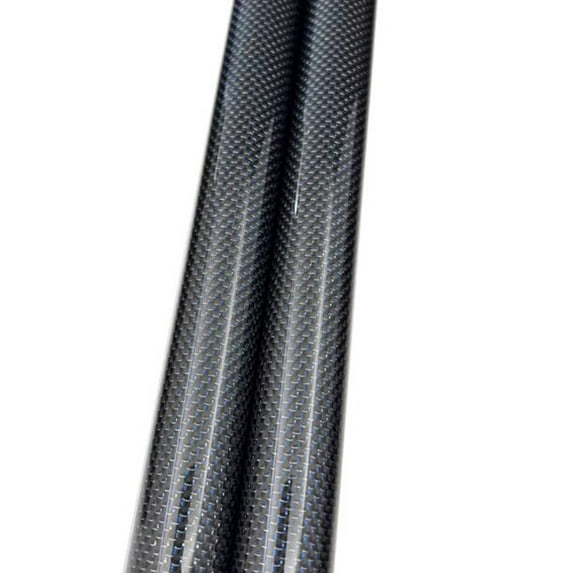 2 PCS 3K Carbon Fiber Tube Colored, Length 500mm, Outer Diameter 25mm, Inner Diameter 22mm,For Drone Frame Quadcopters Golden Blue