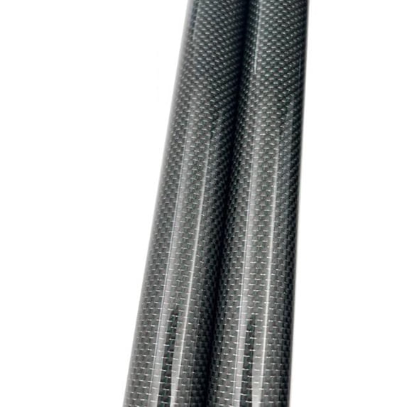 2 PCS 3K Carbon Fiber Tube Colored, Length 500mm, Outer Diameter 8mm, Inner Diameter 6mm,For Drone Frame Quadcopters Golden Green