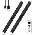 thumbnail image 1 of 2 PCS Or 4 PCS Candle Lighter,Windproof Flameless Electric Lighter with LED Power Display ＆ Safety Switch, Upgraded Plasma USB Rechargeable Lighters for Birthday Camping BBQ (Black), 1 of 7