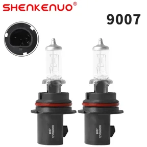 2 PCS 9007 HB5 12V/80/100W Halogen Dual Headlight Bulb GLASS HIGH LOW BEAM