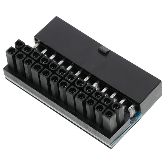 2 PCS Adapter Motherboard Angle Connector Power for Mainboard Computers Supply Angled