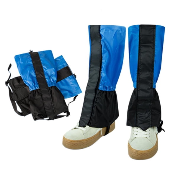 2 PCS Adjustable Leg Gaiters for Kids,Lightweight,Waterproof Hiking Gaiters, Snow Boot Gaiter-s, for Hiking Climbing Skiing