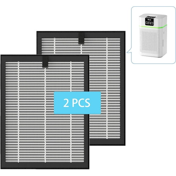 (2 PCS) Air Purifier ClearAir-A5 Replacement Filter, VEWIOR H13 True HEPA Air Cleaner Filter (Special forVEWIOR ClearAir-A5 Air Purifier)(Ships from FBA warehouse, banned by Amazon)
