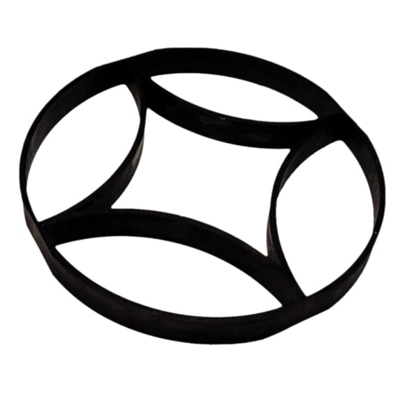 Hytrove Paving Mold For Outdoor Improvement Stone Block Effect Round Shape 2Set 15.7x15.7x1.6In