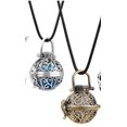 thumbnail image 1 of 2 PCS Aromatherapy Essential Oil Diffuser Necklace Pendant Combination, Garden Style, 1 of 3