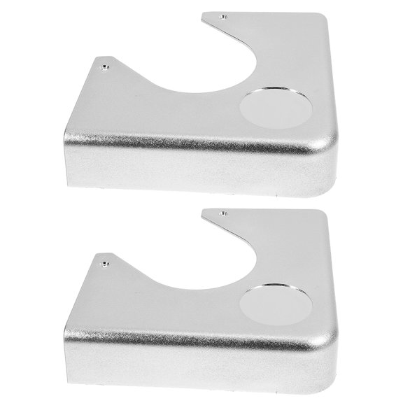 2 PCS Attachment Billiards Pool Table Chrome Corners