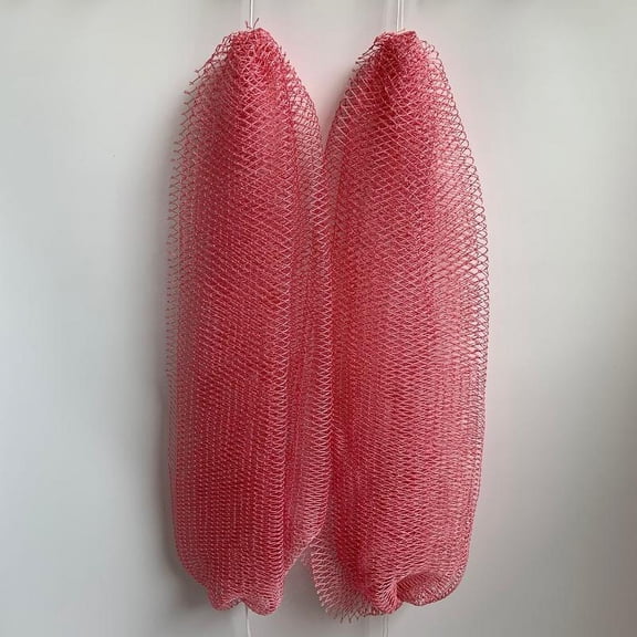 2 PCS Authentic African Exfoliating Net Bath Sponge
