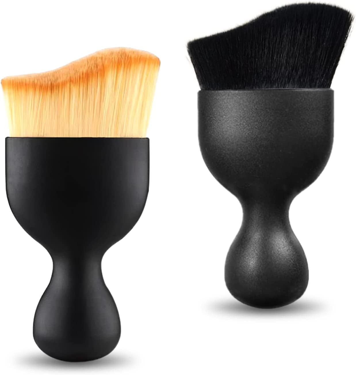 2 PCS Auto Interior Dust Brush, Car Detailing Brush, Auto Curved Design ...