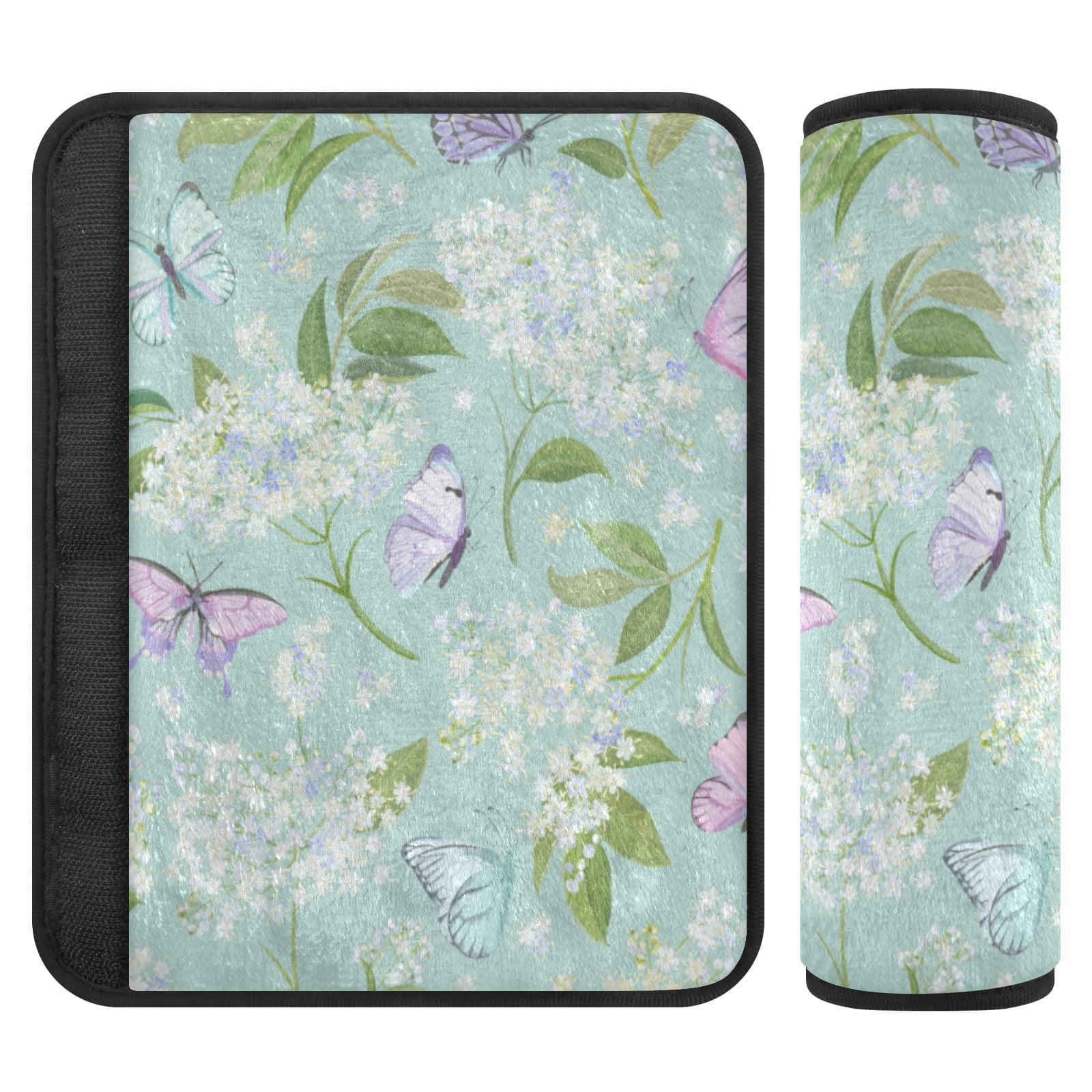 2 PCS Auto Seat Belt Cover Soft Car Seatbelt Cover Automotive Seat Belt