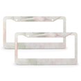 thumbnail image 1 of 2 PCS Ballerina Girls License Plate Frame Ballet Dancer License Plate Frame License Plate Shield Frame Quality Aluminum Metal 2 Hole for Men/Women, 1 of 6