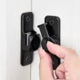 thumbnail image 1 of 2 PCS Barn Door Latch 90/180 Degree Barn Door Lock, Thickened Anti-Rust Flip Gate Latch Sliding Barn Door Lock Latch for Cabinets, Barn Door, Bathroom, Garden Doors Black, 1 of 4