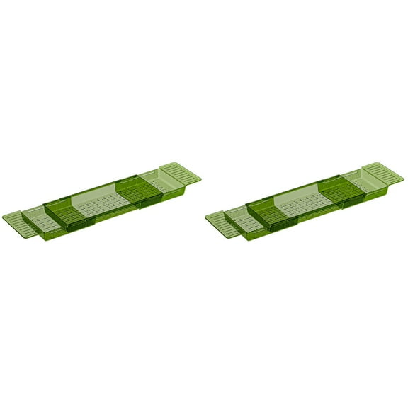 2 PCS Bath Board Bathtub Rack Shelf Accessories Miss
