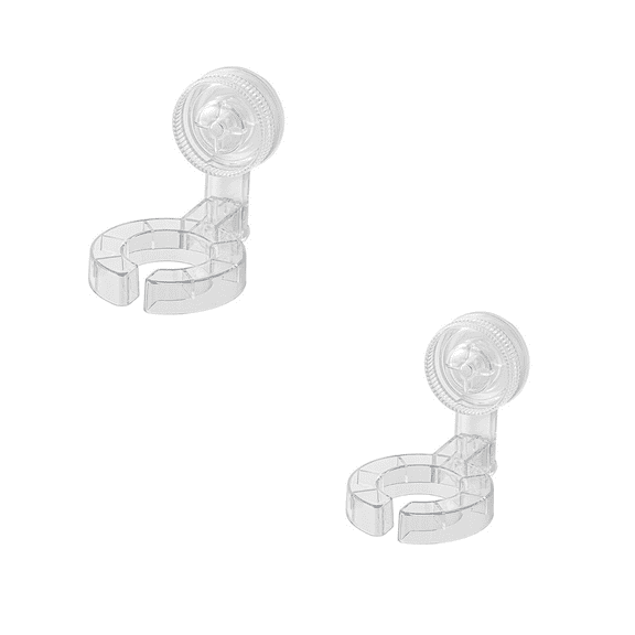 2 PCS Bathroom Blow Dryer Storage Rack No Drill Space Saving Holder for Home