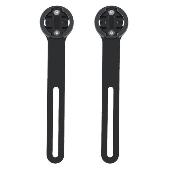 2 PCS Bicycle Computer Mount Out Front Extended Adjustable Bike Speedometer Bracket Holder for Garmin/Bryton/Cateye/GoPro Camera