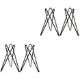 thumbnail image 1 of 2 PCS Black Metal Vase Home Gardening Tripod Stand, 1 of 8