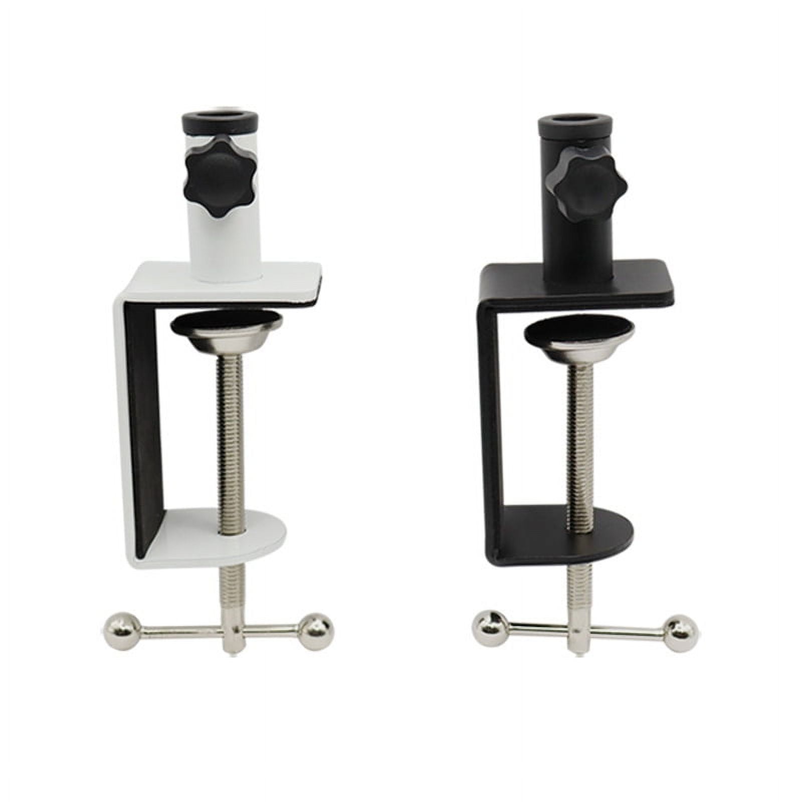2 PCS C Shape Desk Table Mount Clamp For Microphone Mic Suspension Boom Scissor Arm Stand Holder-Heavy-duty Table Mount Clamp