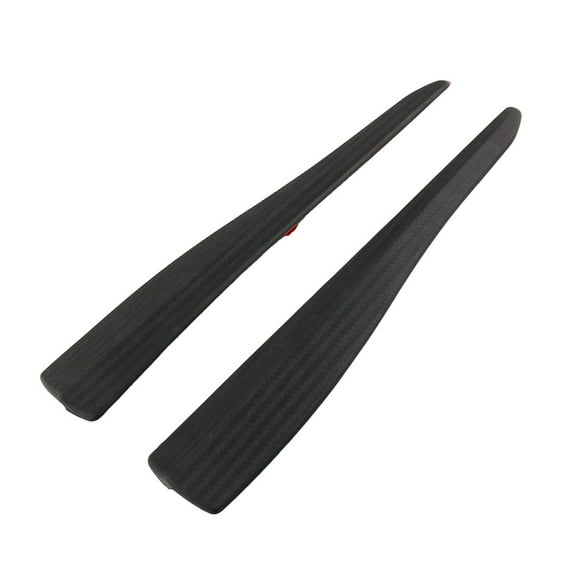 2 PCS Car Bumper Protector Professional Car Accessory Carbon Fiber Car Scuff Protector