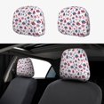 thumbnail image 1 of 2 PCS Car Headrest Cover, Happy Columbus Day Soft Car Seat Head Rest Cover Protector Interior Car Accessories Seat Covers for Cars Truck Auto Only Covers, 1 of 8