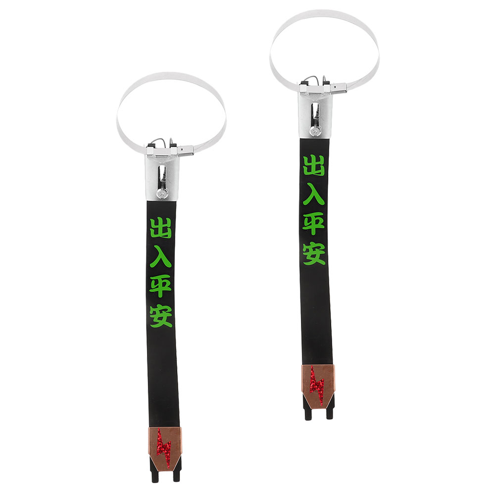 2 PCS Car Static Elimination Strip Anti Static Strap for Vehicle Car